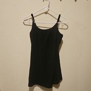 Active Basic Black Sleeveless Top